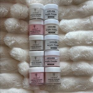 Chosos Acrylic Powder Set and GELHR acrylic powder set